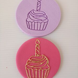 Cupcake debosser