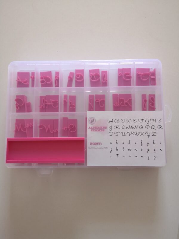 Alphabet stamps