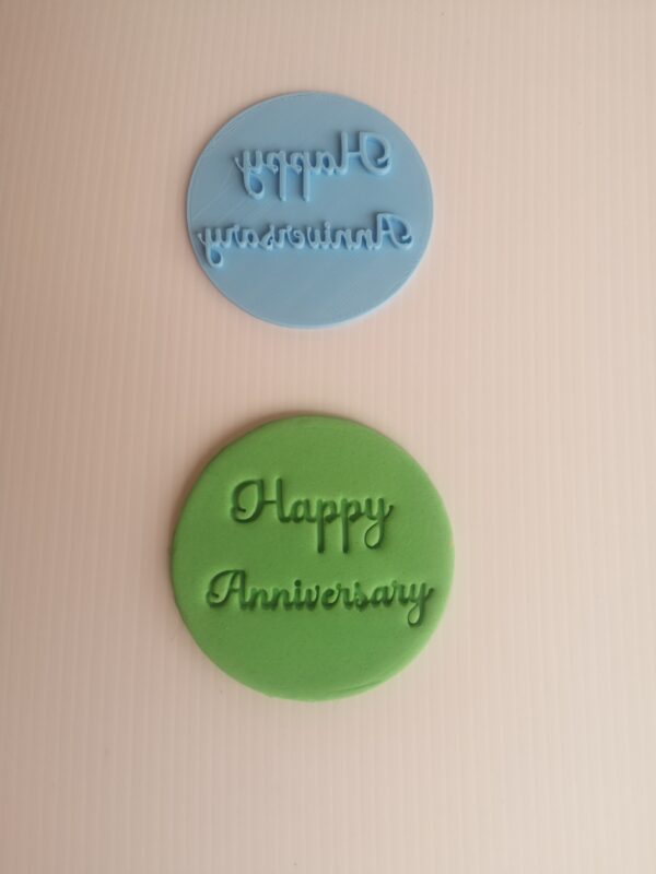 Happy Anniversary embosser