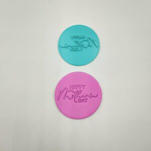 HAPPY mother's day embosser, font 2