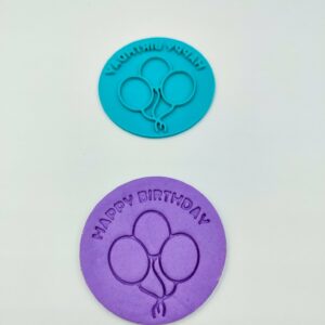 Happy birthday & Balloons embosser