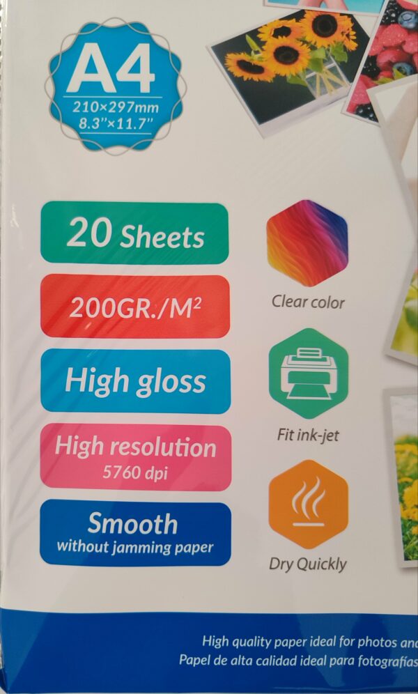 Photo paper-glossy (20s) - Image 2