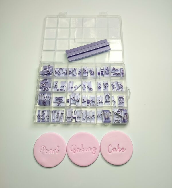 Alphabet stamps,font 3 - Image 3