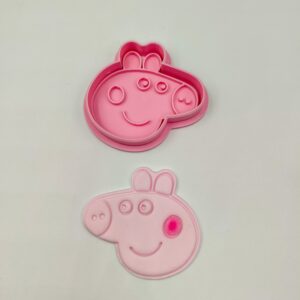 Peppa pig cutter and stamp