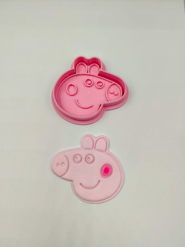 Peppa pig cutter and stamp