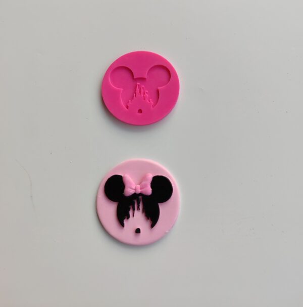 Mickey/Minnie mouse Castle debosser