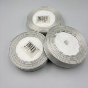 Sattin Ribbon,Grey