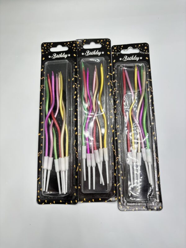 Candles,mixed colours