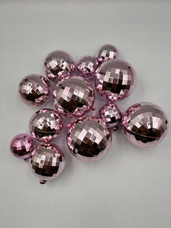 Disco balls,pink