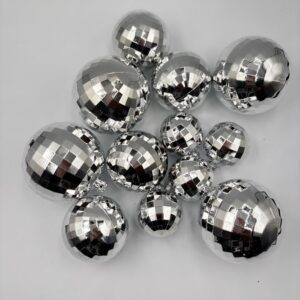 Disco balls,silver