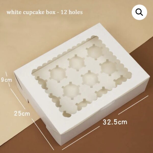 12 hole cupcake box