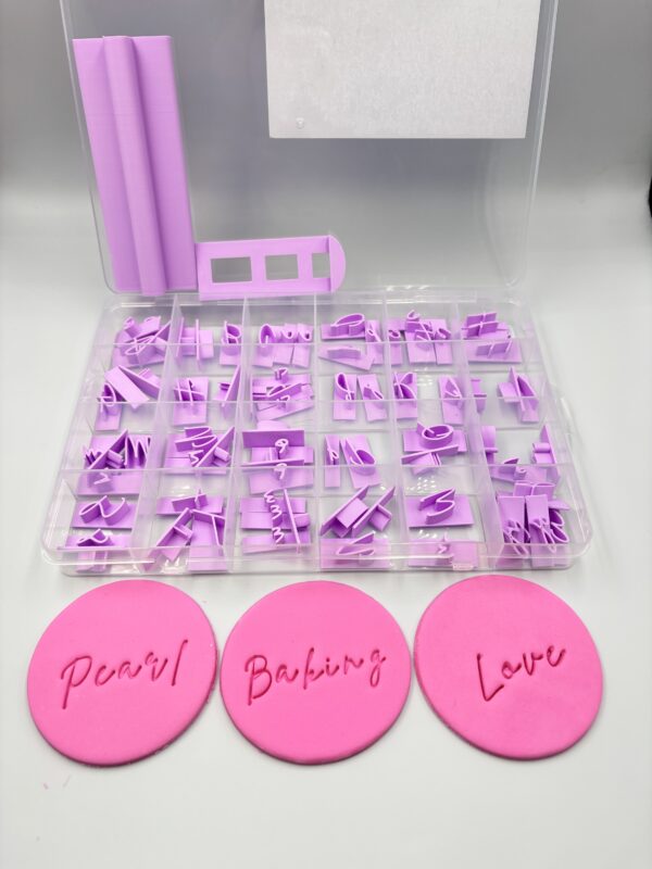 Alphabet stamps,font 4 - Image 2
