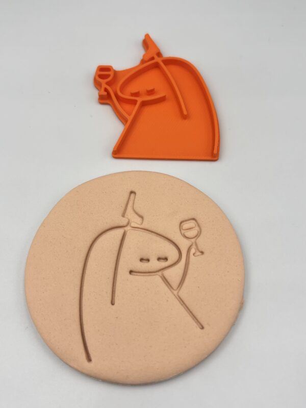 Flork,wine,gun