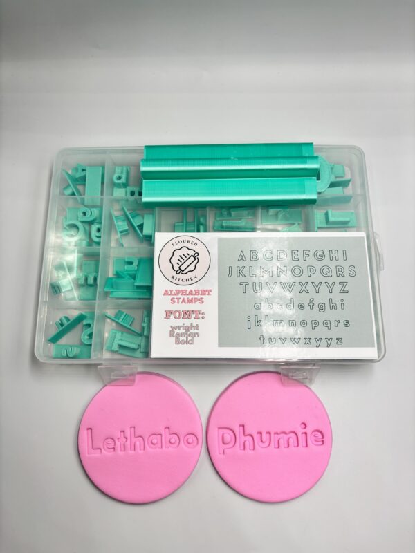 Alphabet stamps-font 5 - Image 2