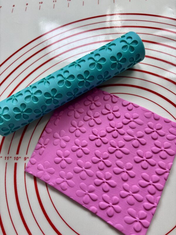 Floral Rolling pin,20cm - Image 2