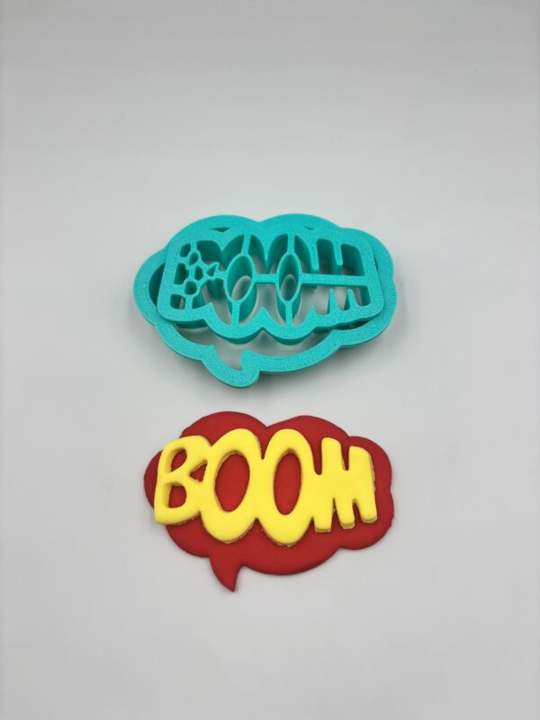 Boom,comic word