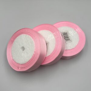 Baby pink satin Ribbon,2cm