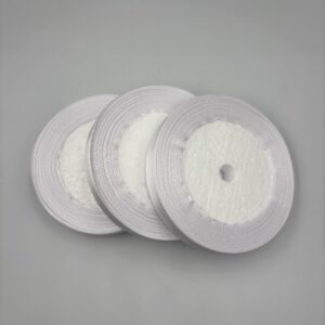 White satin ribbon,1.2cm thick