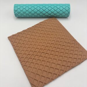Waffle texture rolling pin