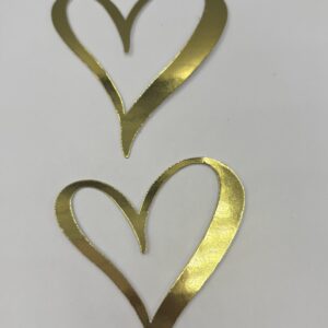 Heart cardstock topper