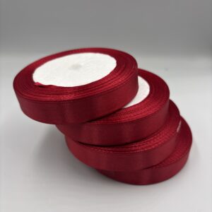 Maroon 1.2 thick ribbon