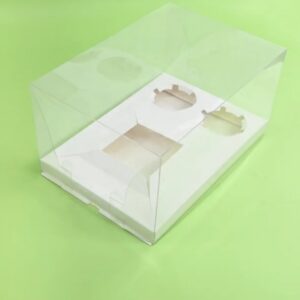 clear 2 cupcake and bento box